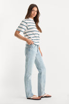 VINTAGE STRAIGHT JEANS INDIGO1389