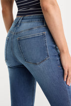 SOFT TECH GOOD LEGS FLARE JEANS INDIGO1233