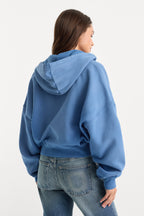 THE ZIP UP SWEATSHIRT BLUE DRIFT