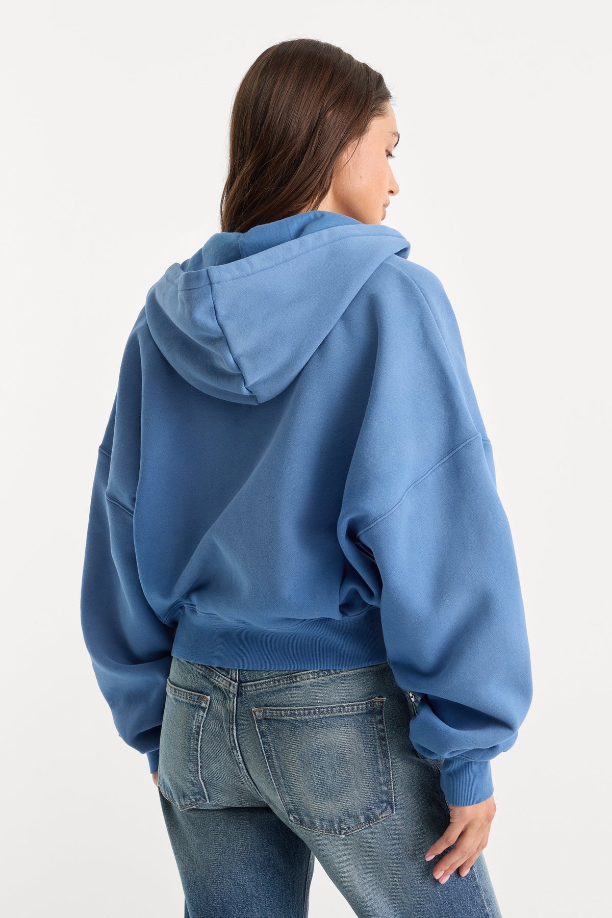 THE ZIP UP SWEATSHIRT BLUE DRIFT