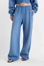 THE FLEECE SWEATPANT BLUE DRIFT