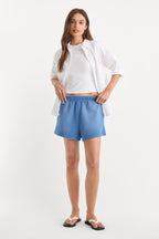 THE FLEECE SHORT BLUE DRIFT