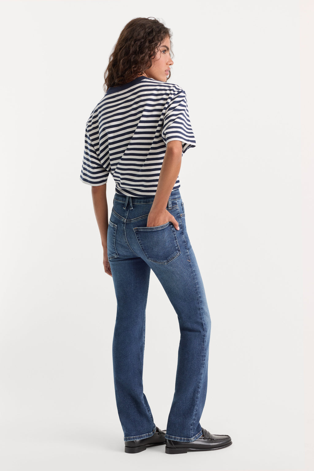 GOOD PETITE STRAIGHT JEANS INDIGO1230