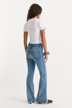 SOFT TECH GOOD PETITE BOOTCUT JEANS INDIGO1238