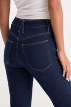 ALWAYS FITS GOOD PETITE FLARE JEANS INDIGO1317