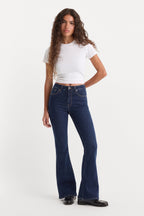 ALWAYS FITS GOOD PETITE FLARE JEANS INDIGO1317
