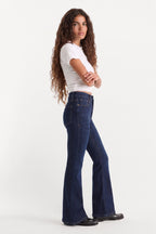 ALWAYS FITS GOOD PETITE FLARE JEANS INDIGO1317