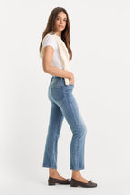 SOFT TECH GOOD LEGS STRAIGHT JEANS INDIGO1238