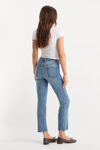 SOFT TECH GOOD LEGS STRAIGHT JEANS INDIGO1238