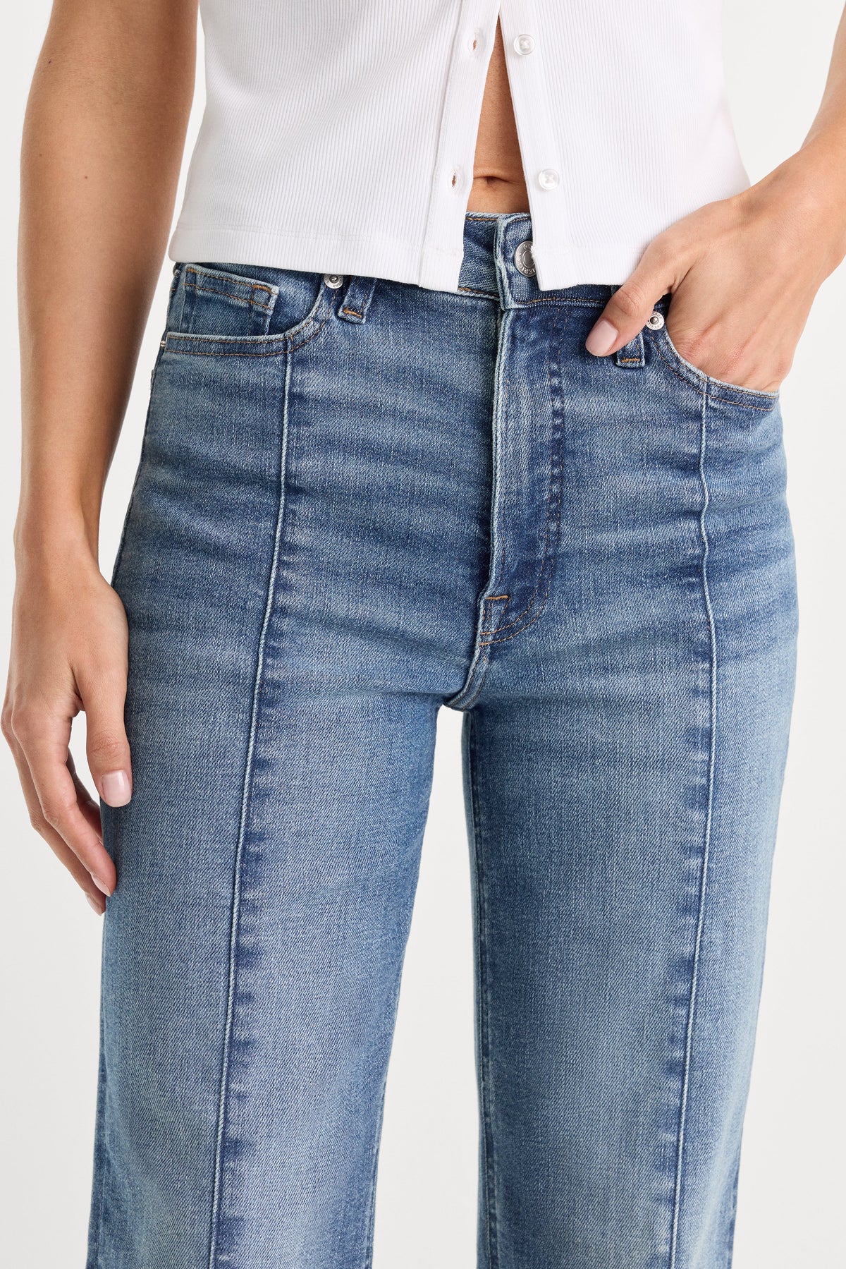 GOOD TRUE STRAIGHT JEANS INDIGO1236