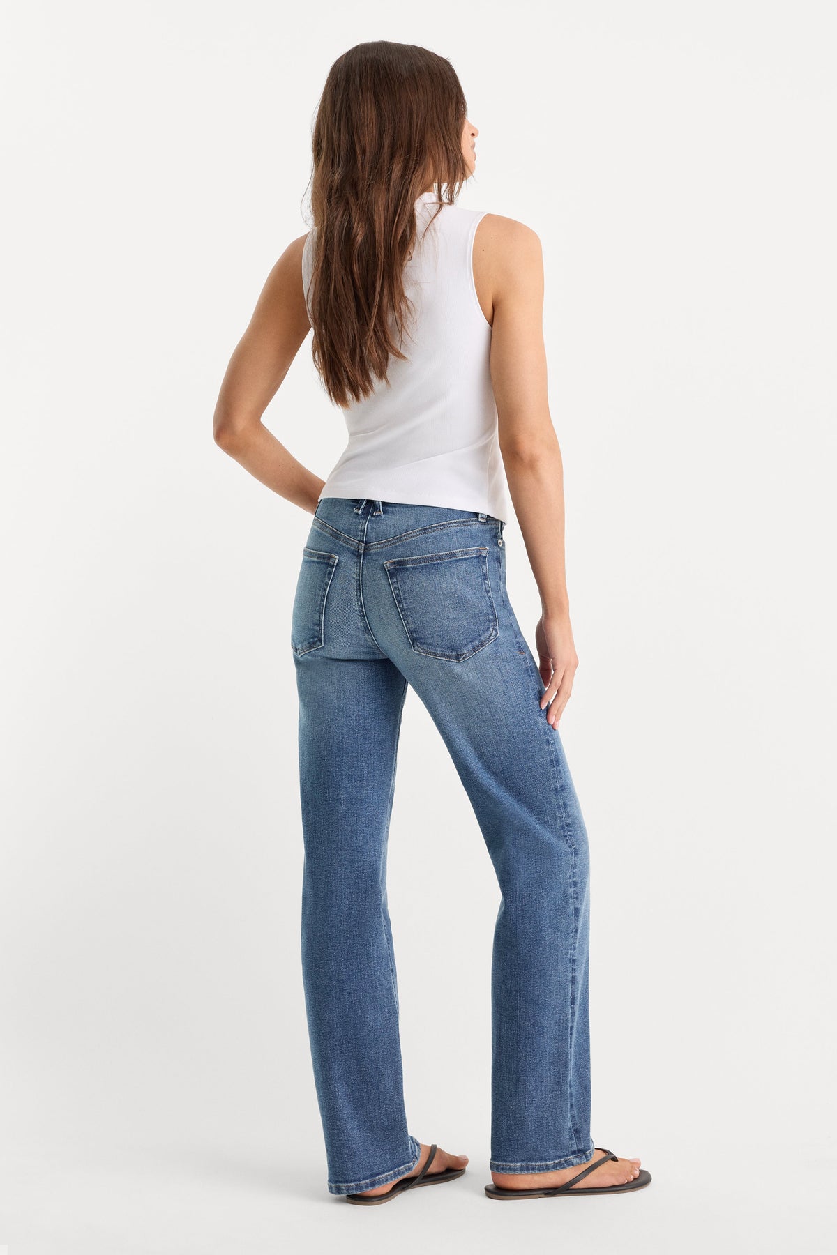GOOD TRUE STRAIGHT JEANS INDIGO1236