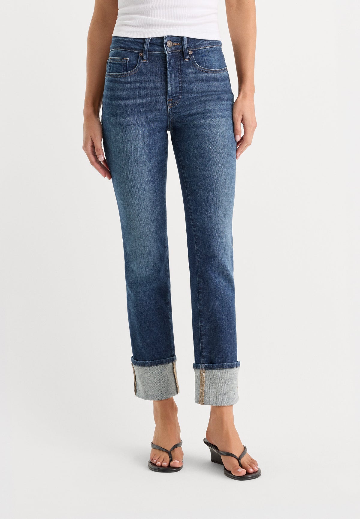 GOOD LEGS STRAIGHT JEANS INDIGO1230