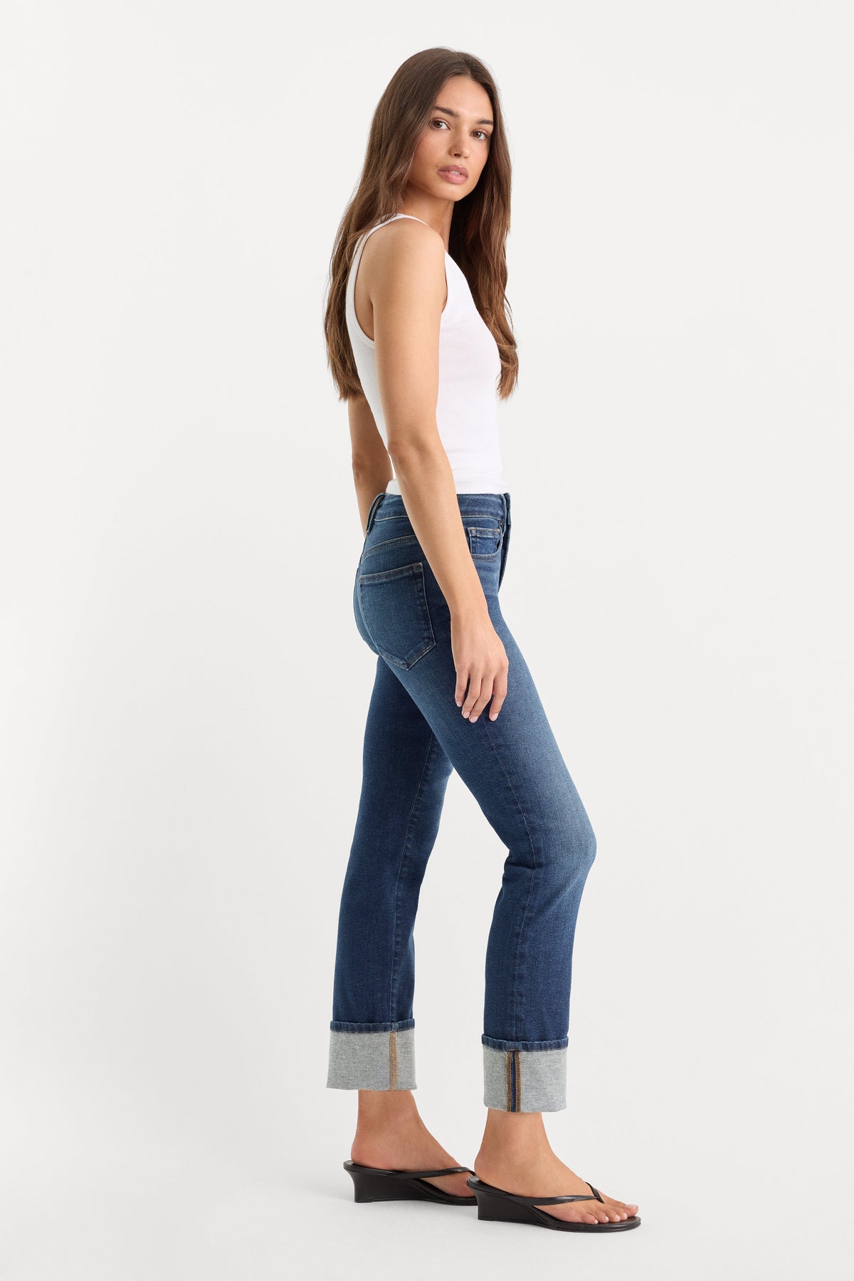 GOOD LEGS STRAIGHT JEANS INDIGO1230