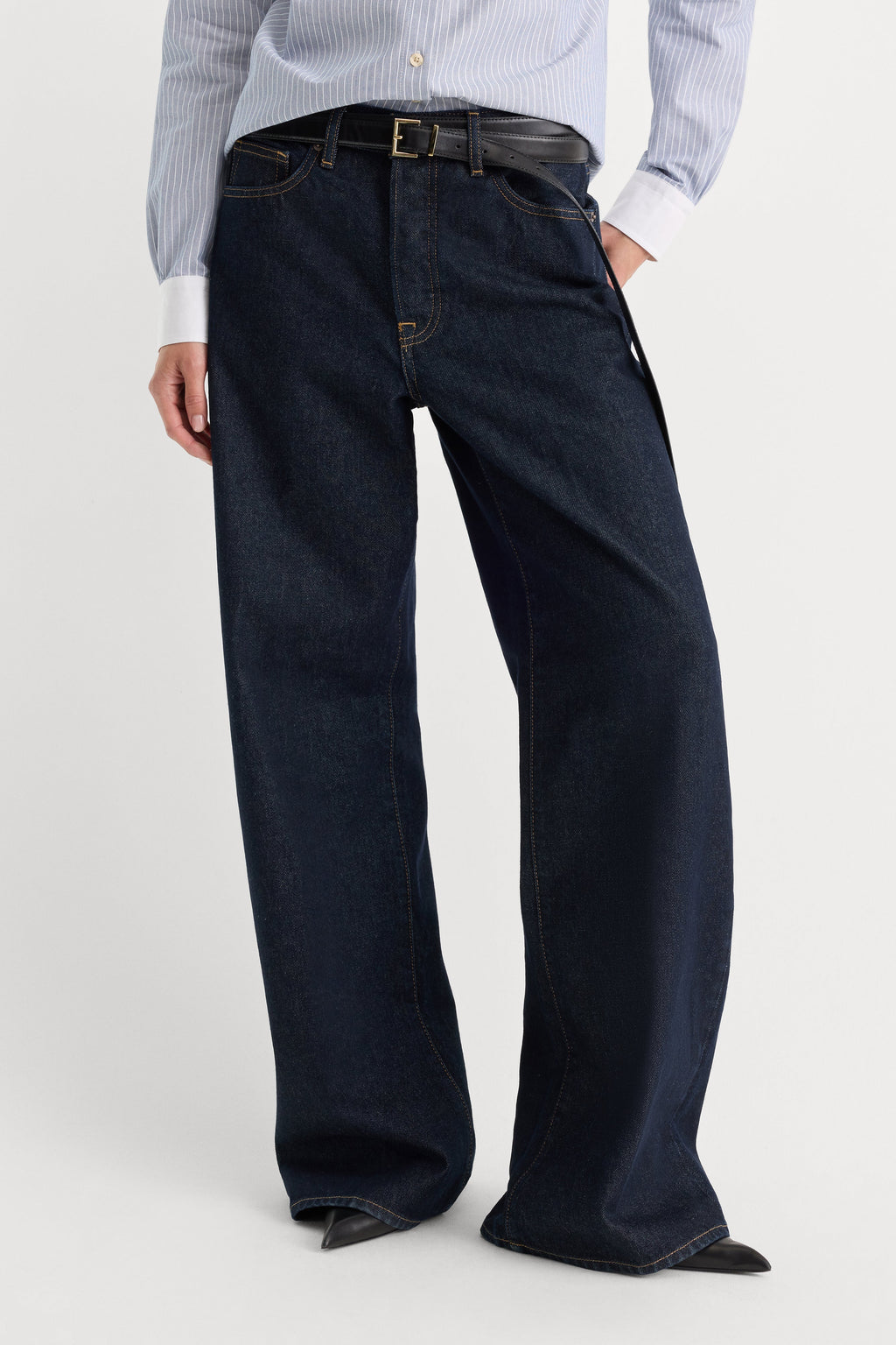 VINTAGE LOW SLUNG BAGGY JEANS RINSE