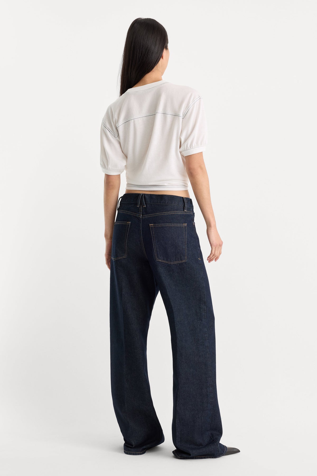 VINTAGE LOW SLUNG BAGGY JEANS RINSE
