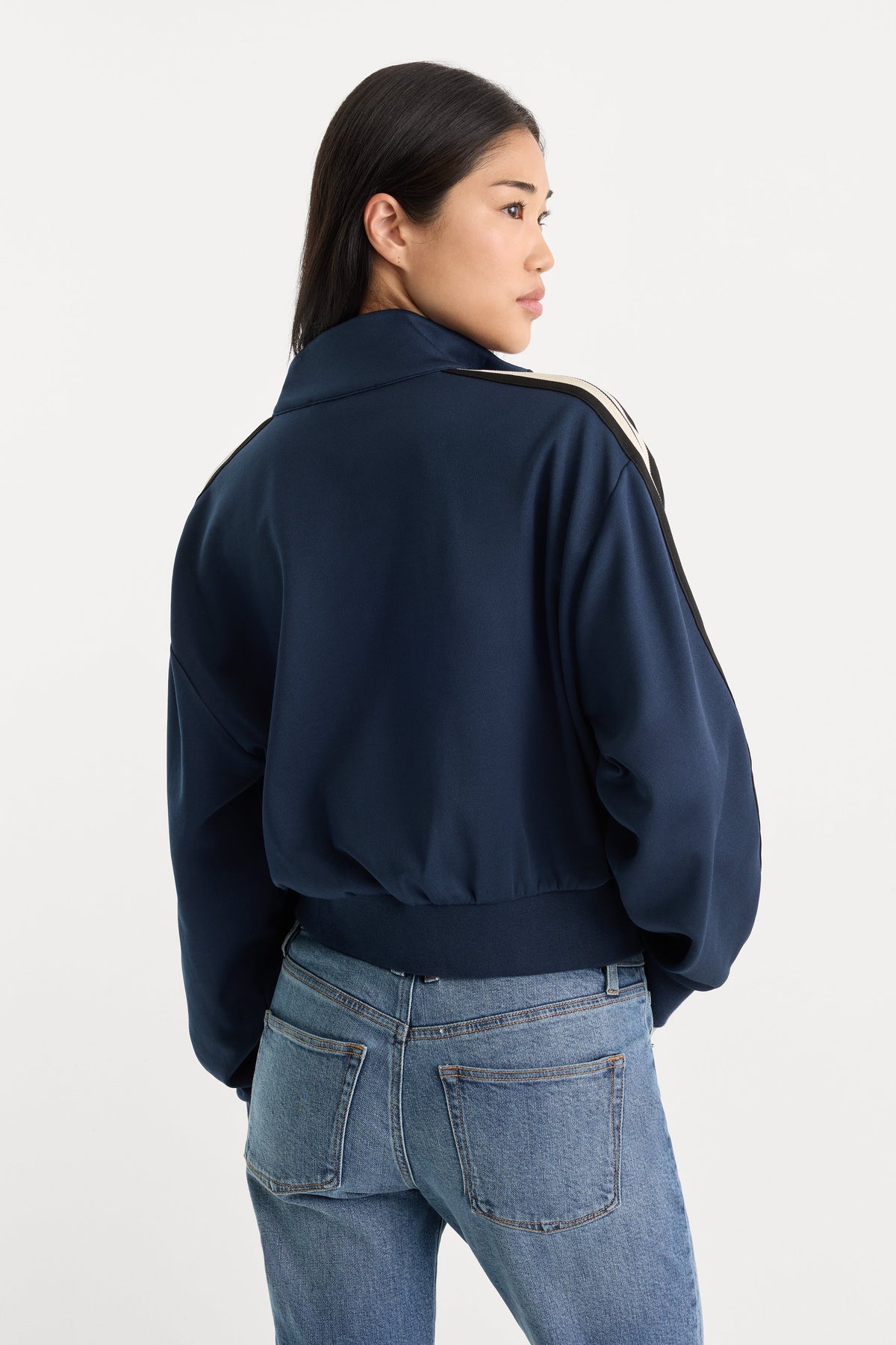 THE TRACK JACKET NEW NAVY