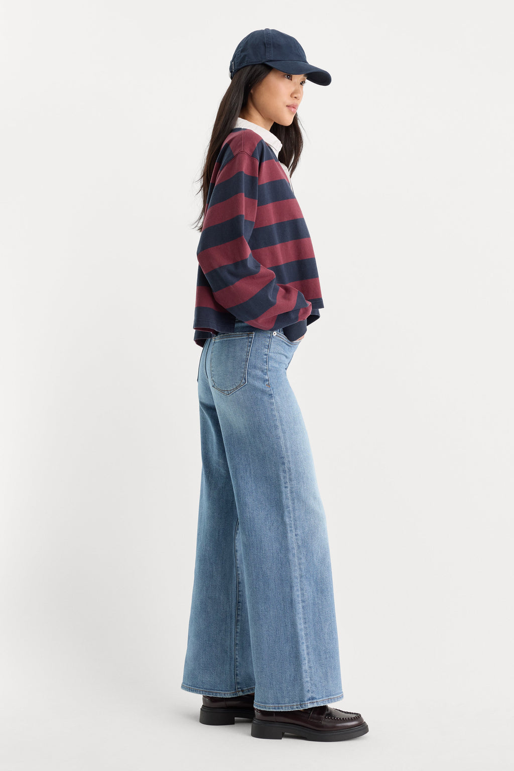 GOOD WAIST PALAZZO ANKLE JEANS CEDARWICK