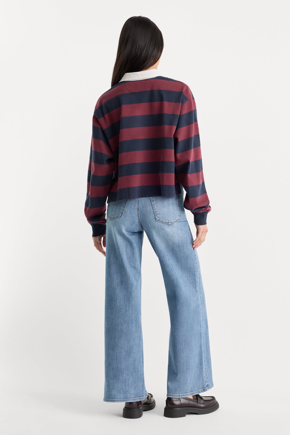 GOOD WAIST PALAZZO ANKLE JEANS CEDARWICK