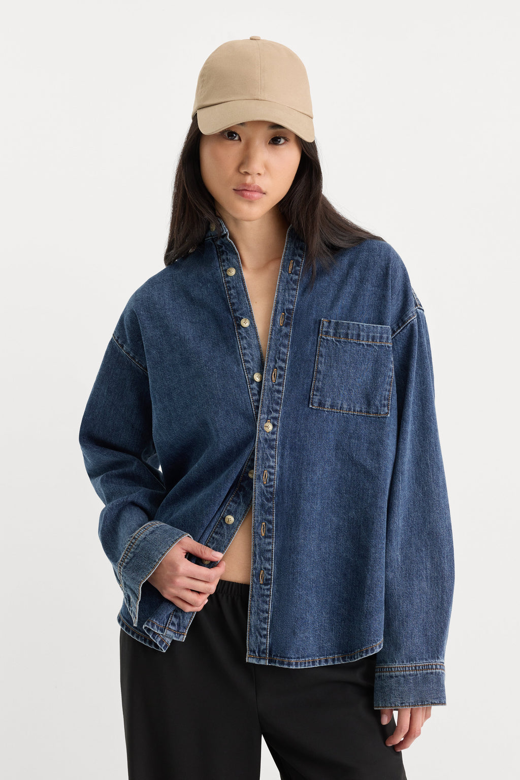 THE DENIM EASY SHIRT ALCOVE