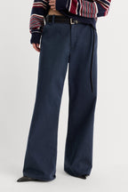 LOW SLUNG BAGGY TROUSER NEW NAVY