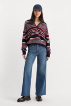 GOOD WAIST PALAZZO ANKLE JEANS SIERRA