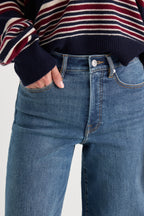 GOOD WAIST PALAZZO ANKLE JEANS SIERRA
