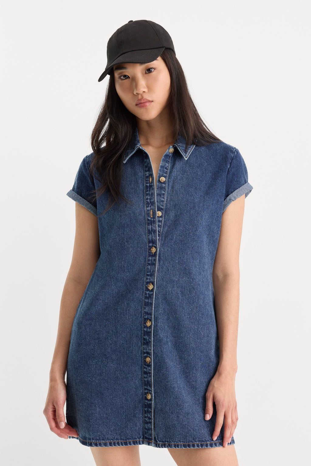 THE DENIM POLO DRESS ALCOVE