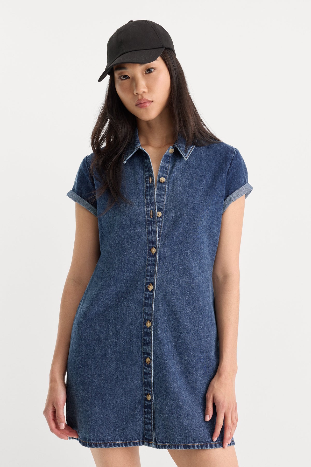 THE DENIM POLO DRESS ALCOVE