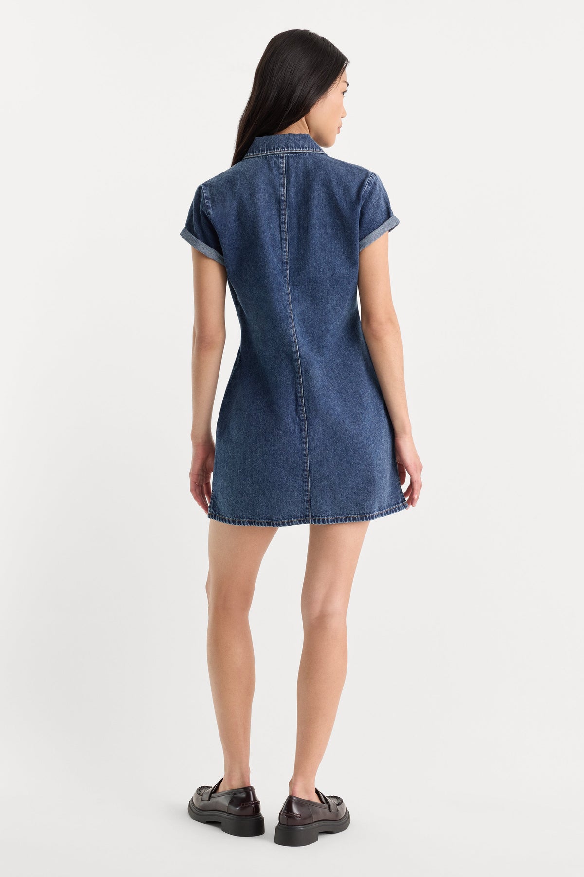 THE DENIM POLO DRESS ALCOVE