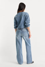 GHOST WAIST LOW LOOSE JEANS AMBER
