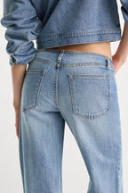 GHOST WAIST LOW LOOSE JEANS AMBER
