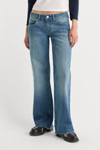 VINTAGE LOW LOOSE JEANS TROUBLED WATER