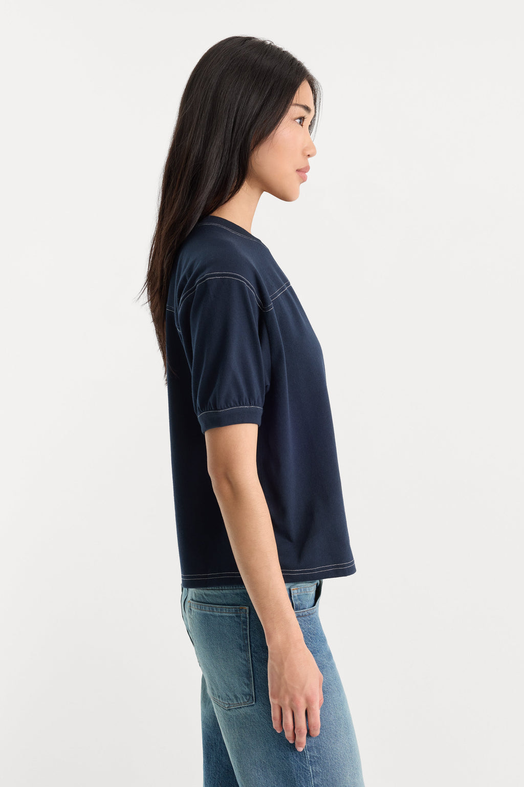 THE GYM TEE NEW NAVY002