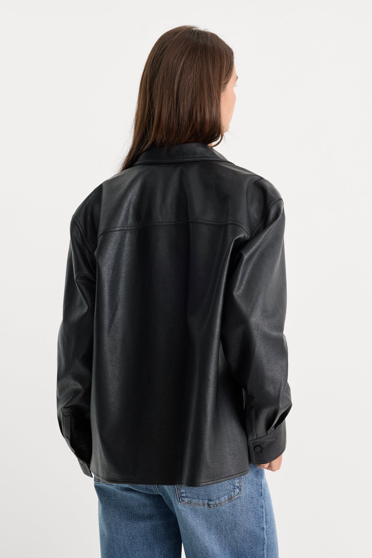 THE BETTER THAN LEATHER CLASSIC SHIRT BLACK001