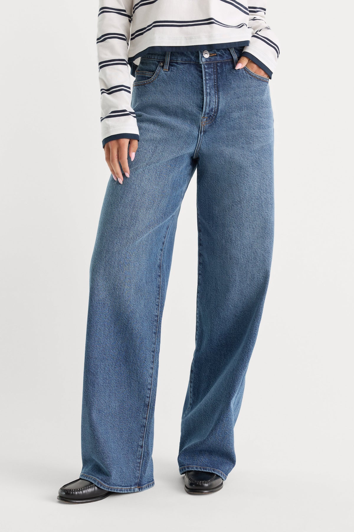 VINTAGE WIDE JEANS WESTGATE