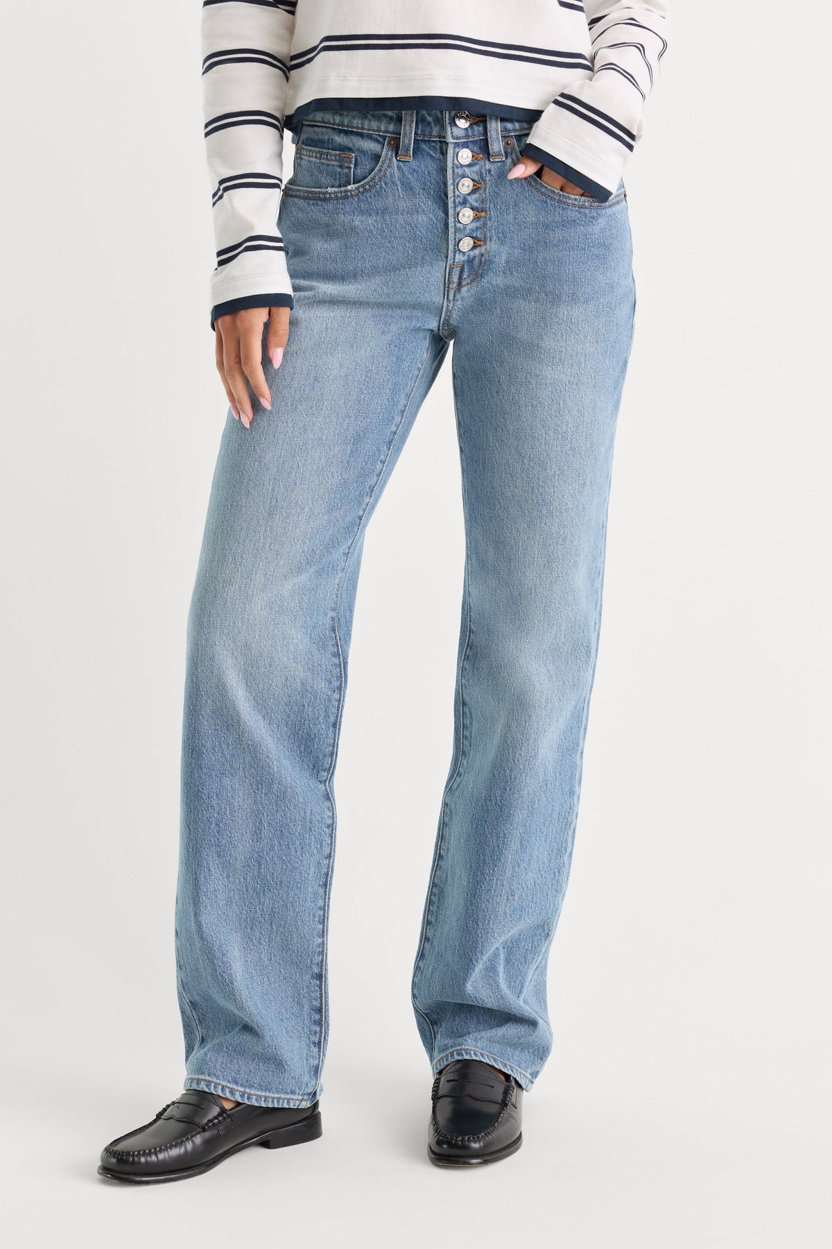 VINTAGE STRAIGHT JEANS AMBER