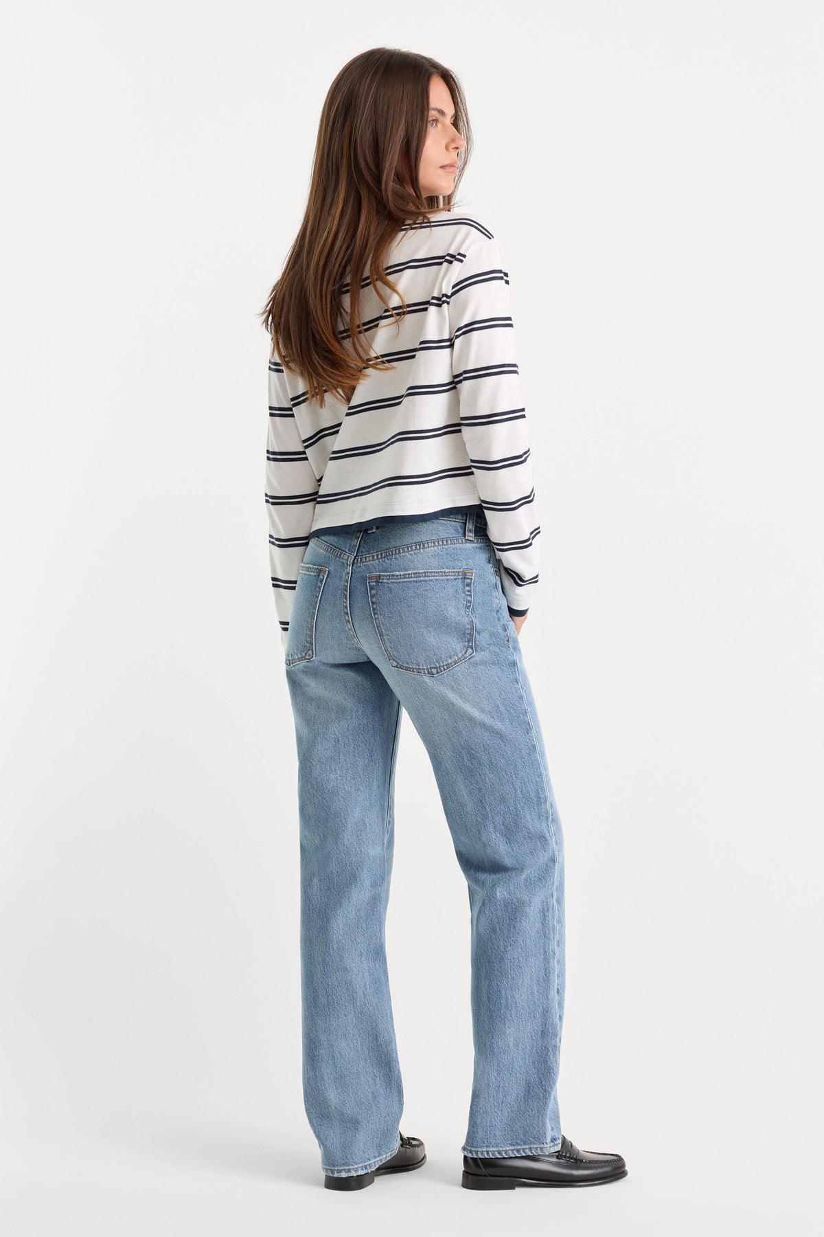 VINTAGE STRAIGHT JEANS AMBER