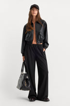THE PULL ON TROUSER BLACK001