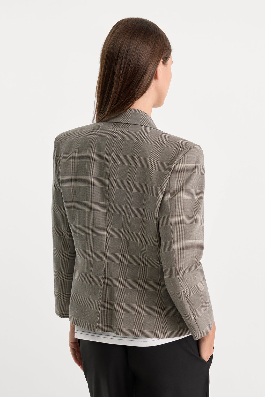 THE SHRUNKEN BLAZER MINI PLAID