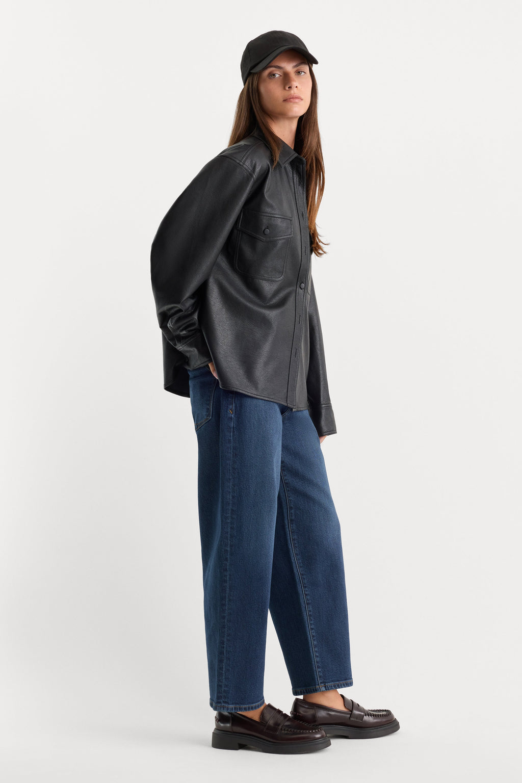 VINTAGE BARREL ANKLE JEANS MERIDIAN