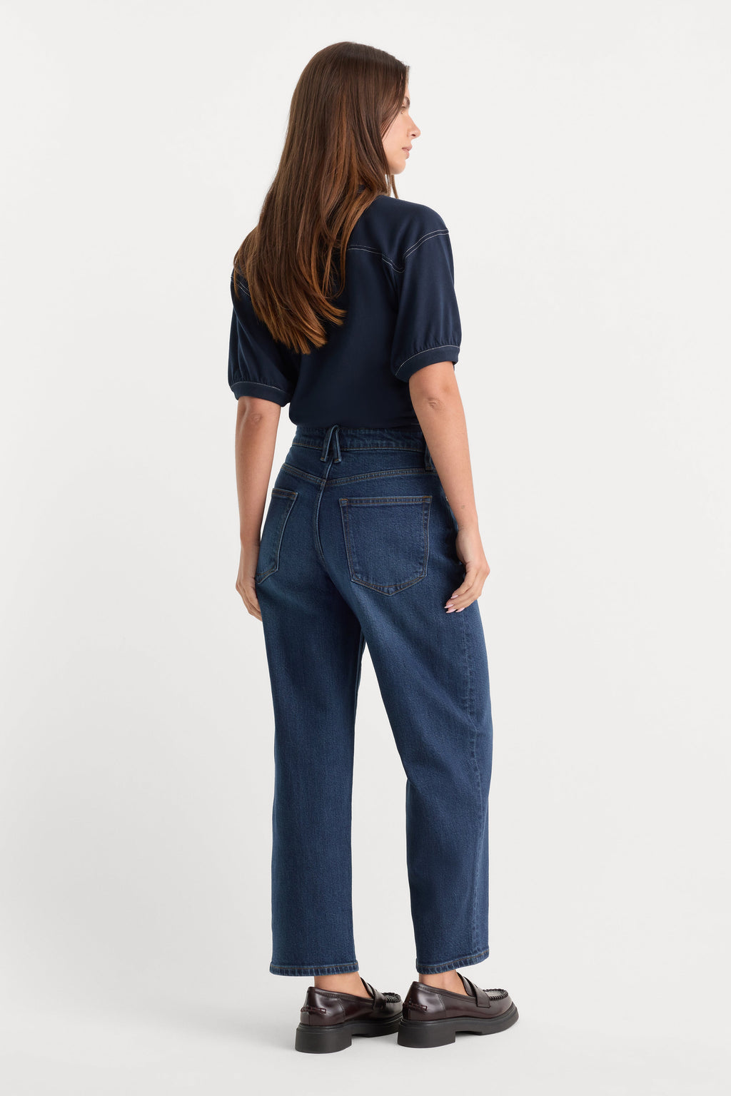 VINTAGE BARREL ANKLE JEANS MERIDIAN