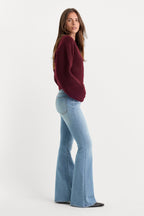 GOOD LEGS FLARE JEANS INDIGO1290
