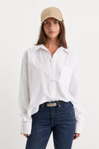 THE POPLIN EASY SHIRT WHITE