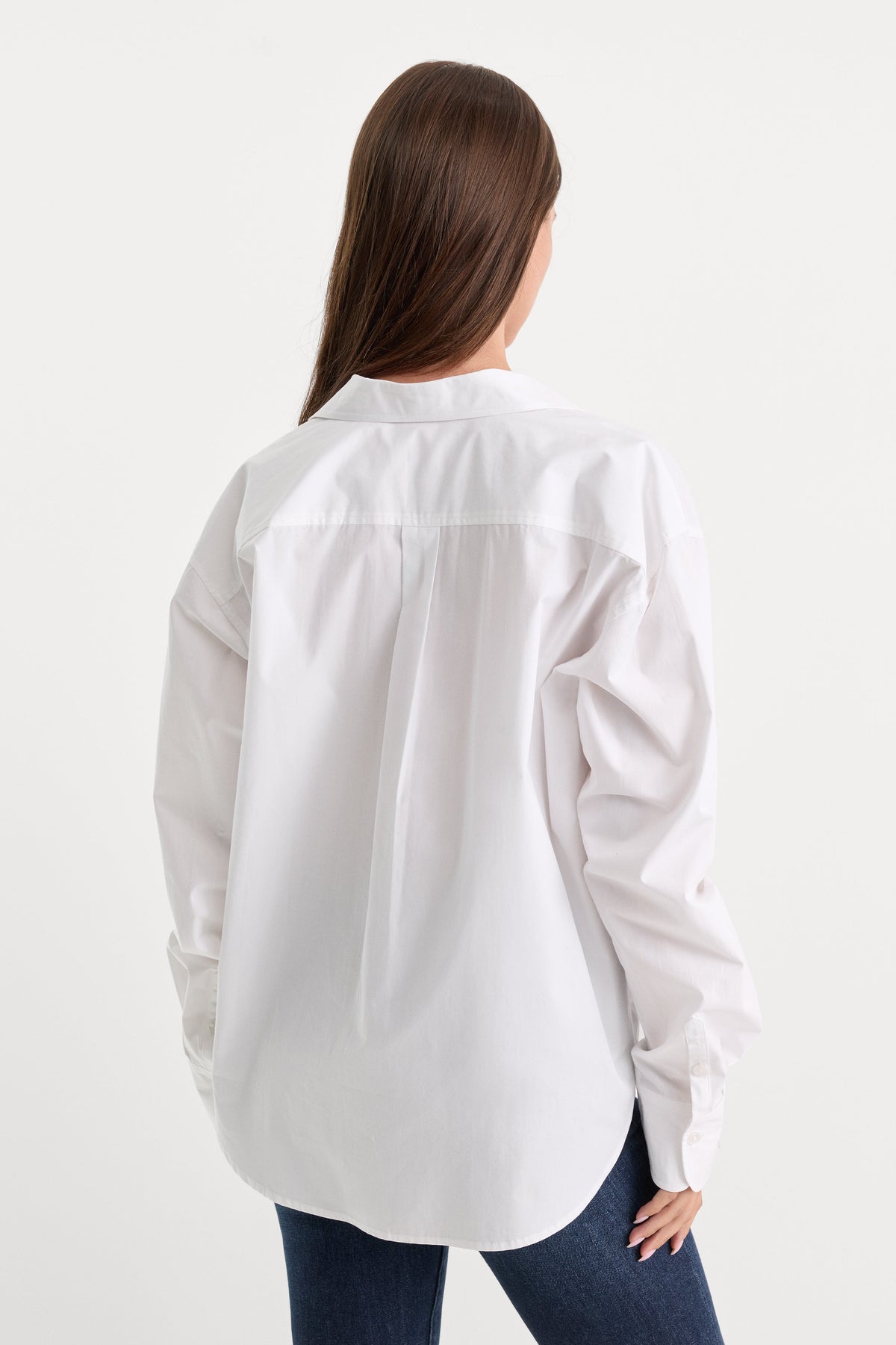 THE POPLIN EASY SHIRT WHITE