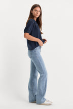 GOOD LOW RISE BOOTCUT JEANS WHISPER