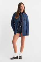 THE DENIM OVERSHIRT BOUNCE