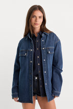 THE DENIM OVERSHIRT BOUNCE