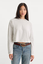 THE LONG SLEEVE LAYERED TEE VINTAGE GREY