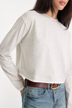 THE LONG SLEEVE LAYERED TEE VINTAGE GREY