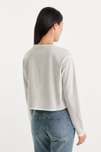 THE LONG SLEEVE LAYERED TEE VINTAGE GREY